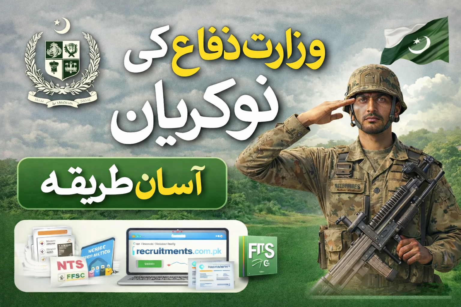 Apply for Ministry of Defence Jobs in Pakistan 2026 online registration process