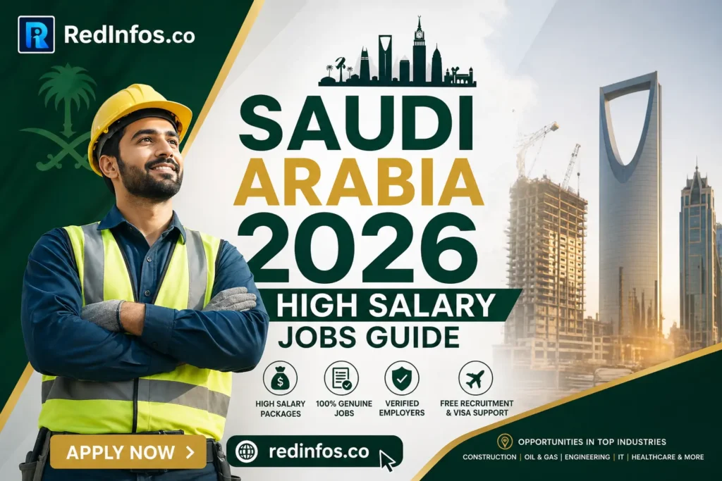 Jobs in Saudi Arabia in 2026: Multiple jobs. Apply Now. Saudi Arabia job vacancies 2026 for foreign workers