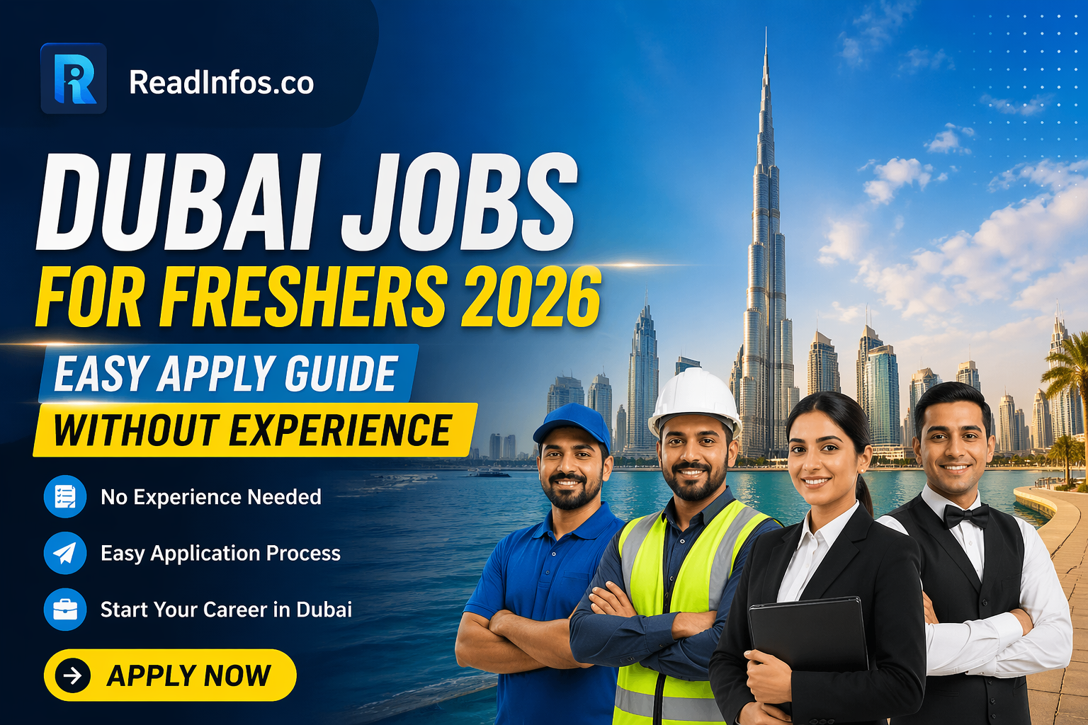 Dubai jobs for freshers 2026 without no experience easy apply guide in readinfo.co